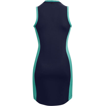 Under Armour Zinger Dress Damengolfkleid Navy-Türkis