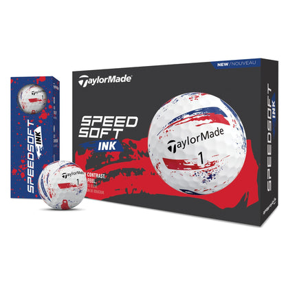 TaylorMade SpeedSoft Ink Golfbälle 2026