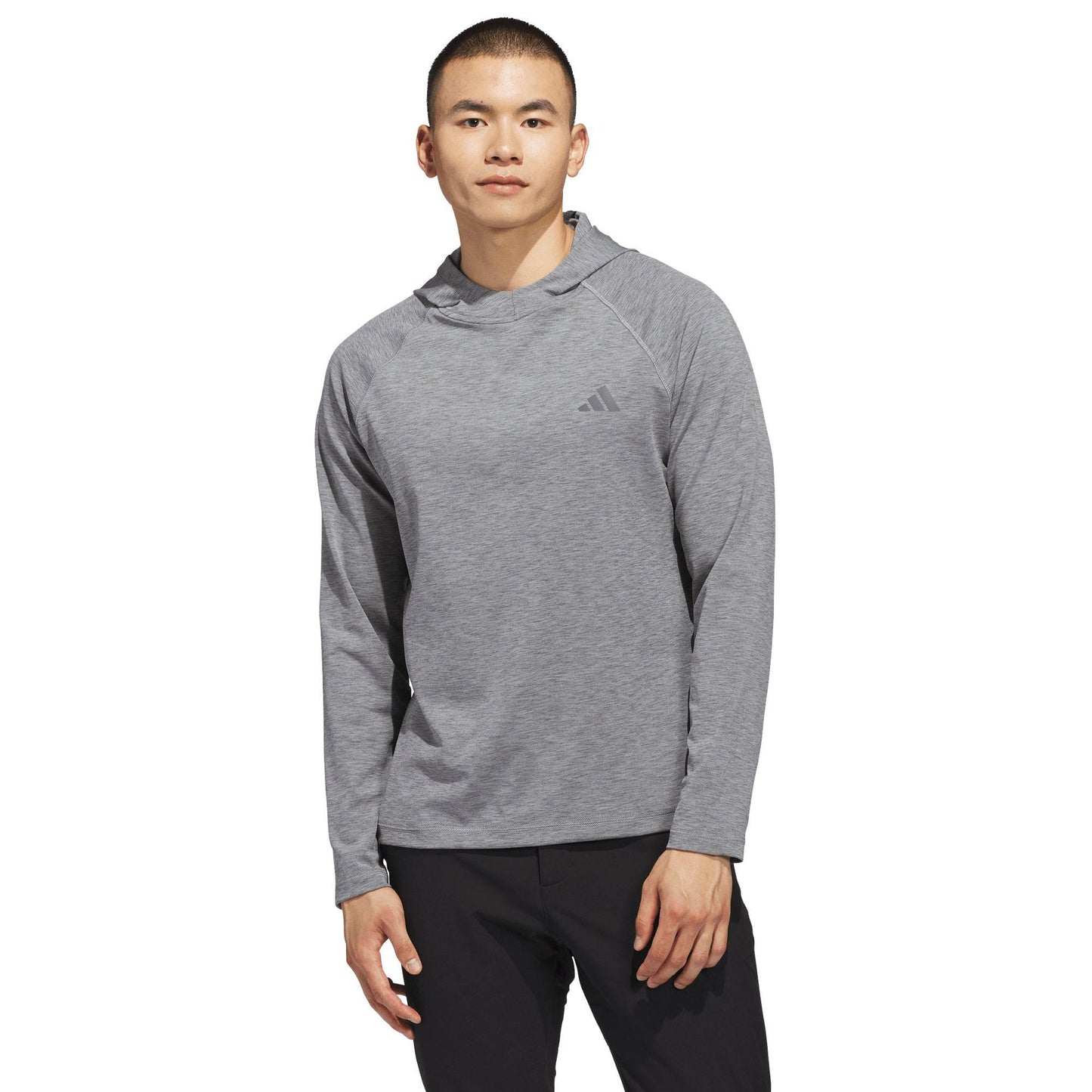 adidas Ultimate365 Heather Herrenhoodie grau
