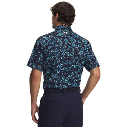 Under Armour UA Matchplay Printed Floral Hazard Herrengolfpoloshirt