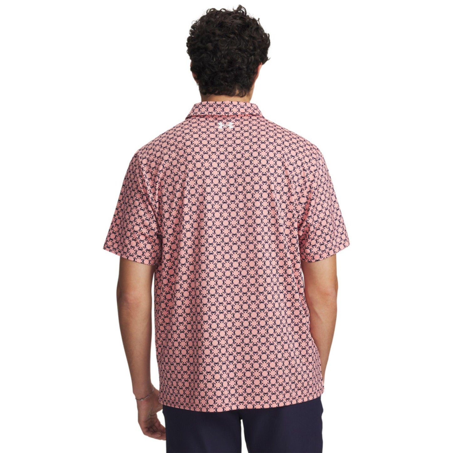 Under Armour UA Matchplay Printed Crab Geo Herrengolfpoloshirt