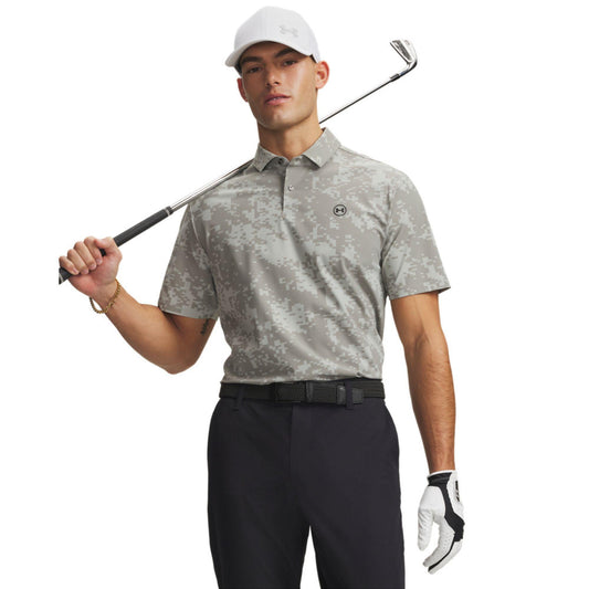Under Armour UA Drive Chill Printed Digi Radar Camo Herrengolfpoloshirt