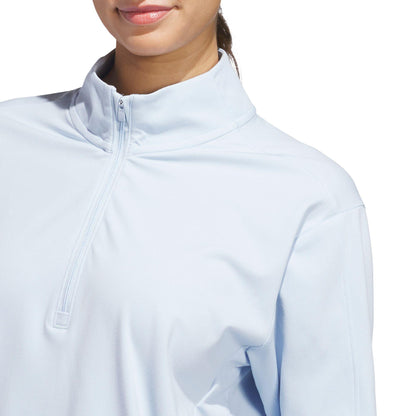 adidas Ultimate365 Half-Zip Damenoberteil clear sky