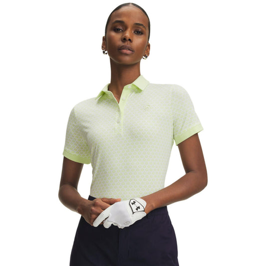 Under Armour UA Drive Printed Palm Geo Damengolfpoloshirt