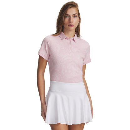 Under Armour UA Drive Printed Sunwashed Paisley Damengolfpoloshirt