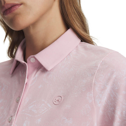 Under Armour UA Drive Printed Sunwashed Paisley Damengolfpoloshirt