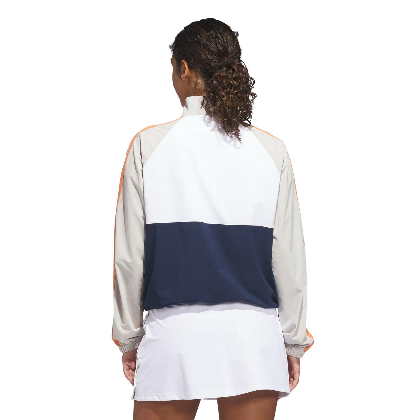 adidas Beyond Color Block Full Zip Damenjacke navy
