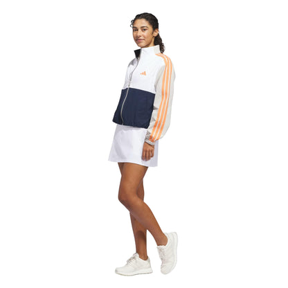 adidas Beyond Color Block Full Zip Damenjacke navy