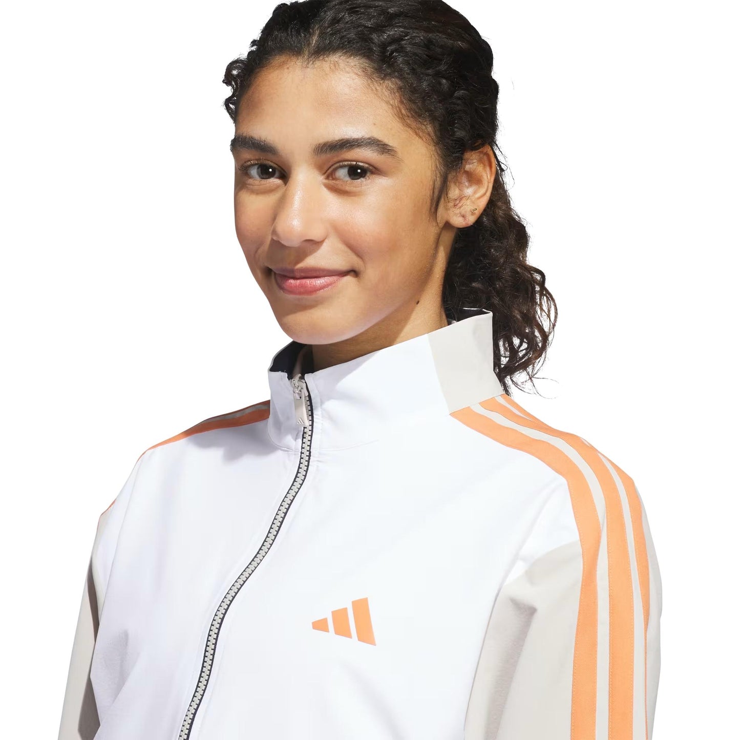 adidas Beyond Color Block Full Zip Damenjacke navy