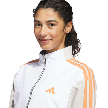 adidas Beyond Color Block Full Zip Damenjacke navy