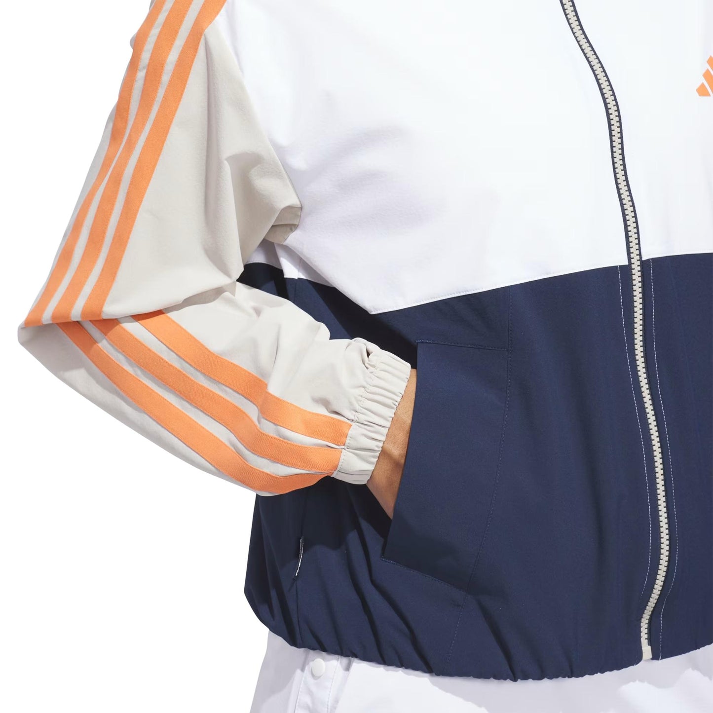 adidas Beyond Color Block Full Zip Damenjacke navy