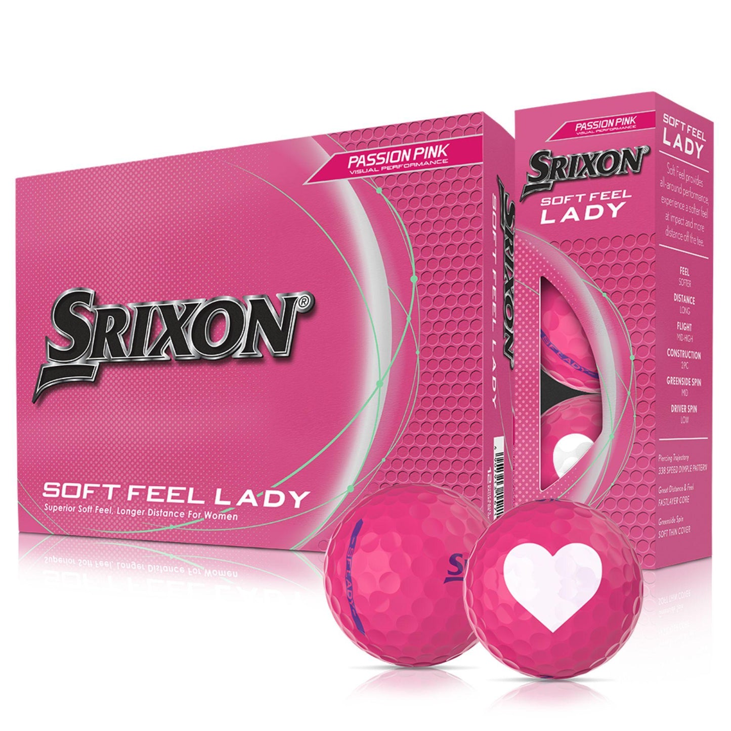 Srixon Soft Feel Lady Golfbälle 2026