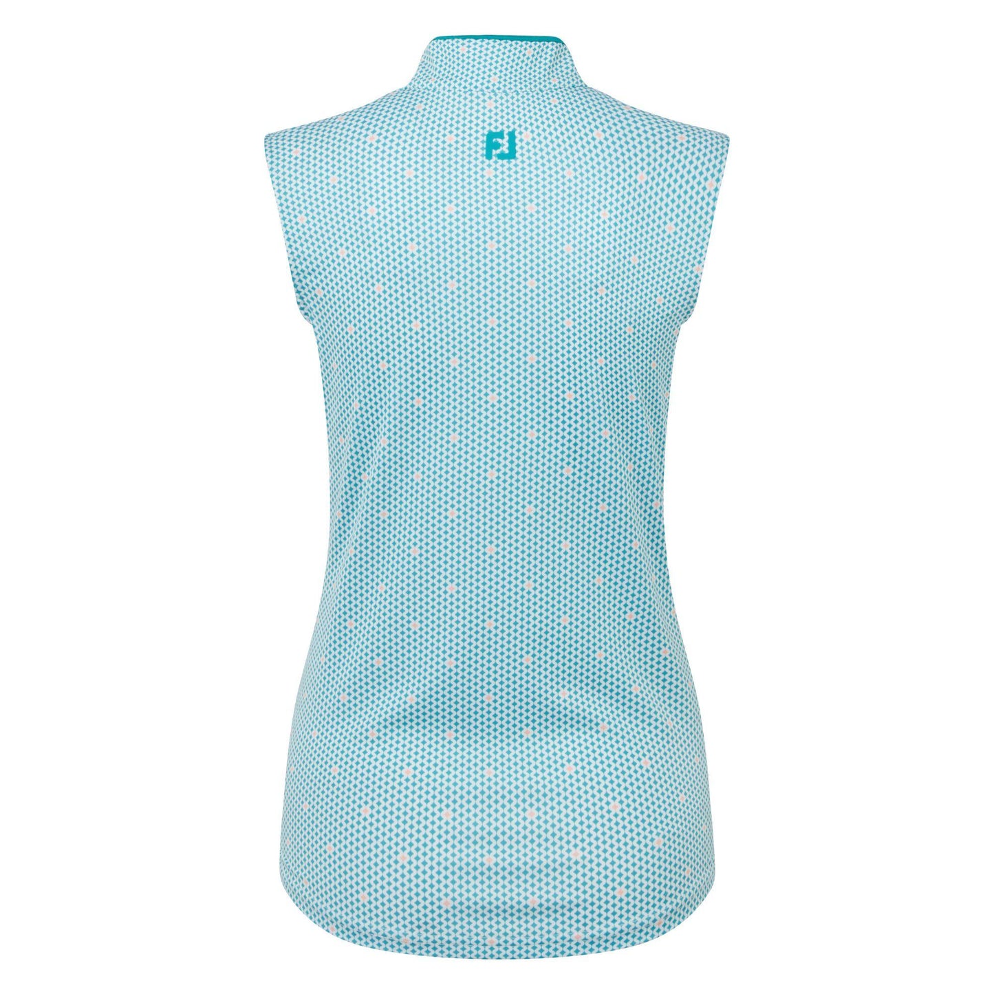 FootJoy Zip Front Tank Printed Damenpoloshirt