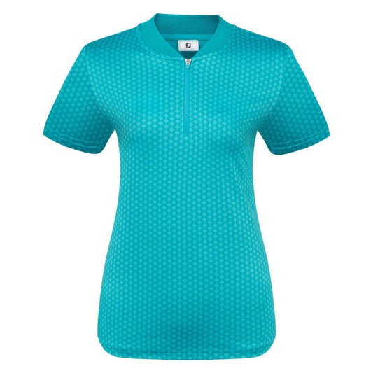 FootJoy Zip Blade Cap Sleeve Damenpoloshirt