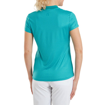 FootJoy Zip Blade Cap Sleeve Damenpoloshirt