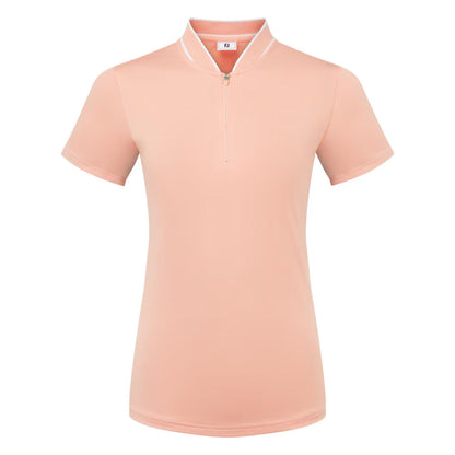 FootJoy Zip Blade Cap Sleeve Damenpoloshirt