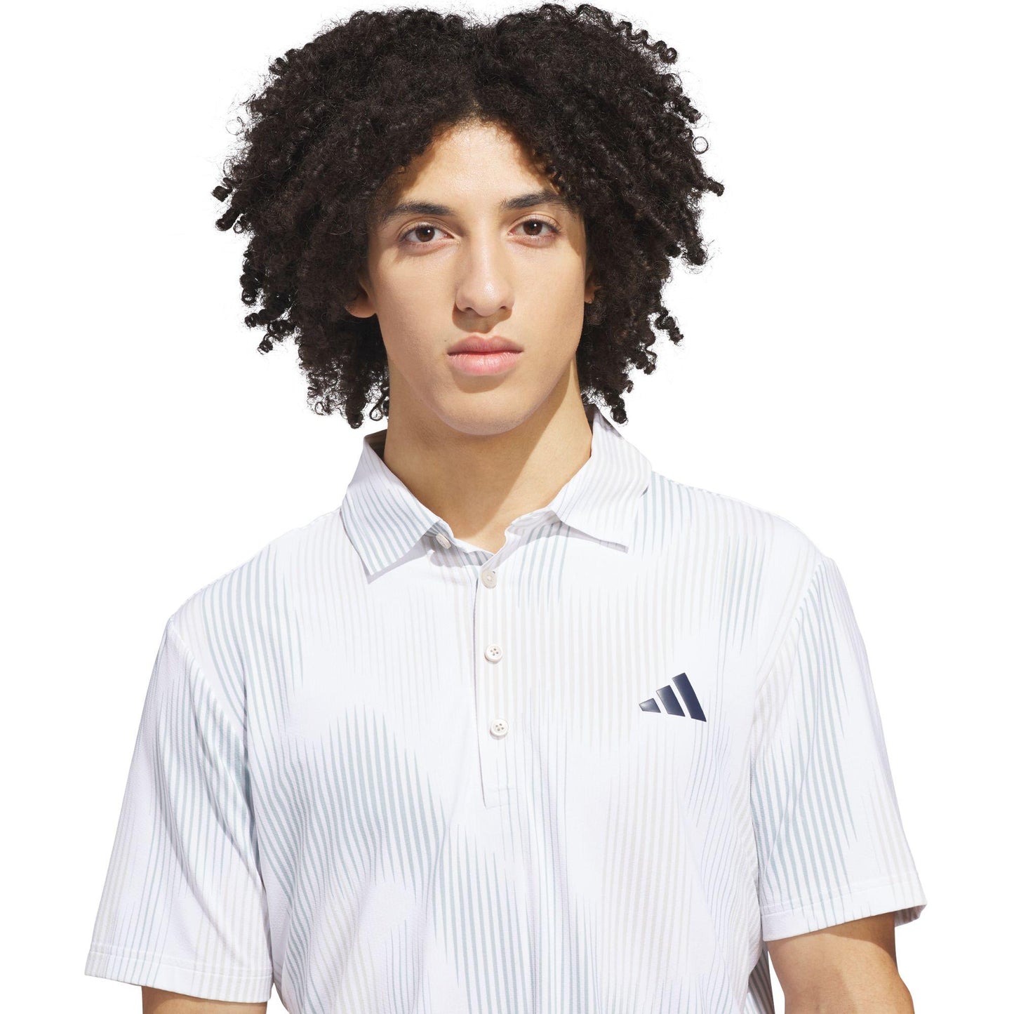 adidas Tour Cool Feel Herrenpoloshirt weiß-grün