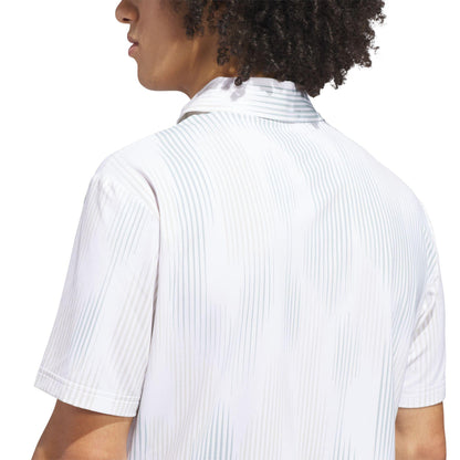 adidas Tour Cool Feel Herrenpoloshirt weiß-grün