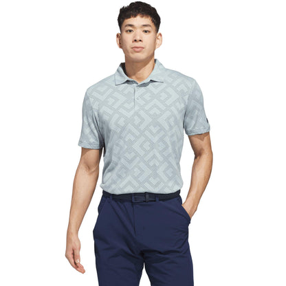 adidas Ultimate365 Jacquard Herrenpoloshirt green