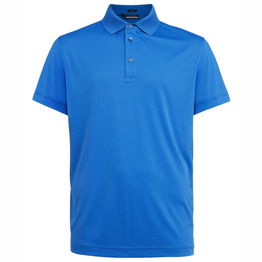 Lindeberg M Blake Slim Fit Herrengolfpoloshirt Royalblau
