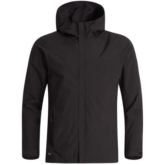Cross M Hood Rain Herrengolfregenjacke Schwarz