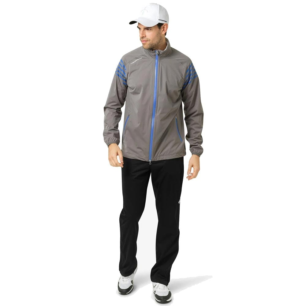 Cross M Hurricane Herrengolfregenjacke Grau