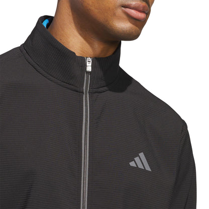 adidas Ultimate365 Textured Woven Full-Zip Herrenjacke black
