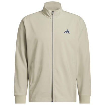 adidas Ultimate365 Textured Woven Full-Zip Herrenjacke beige