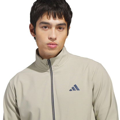 adidas Ultimate365 Textured Woven Full-Zip Herrenjacke beige