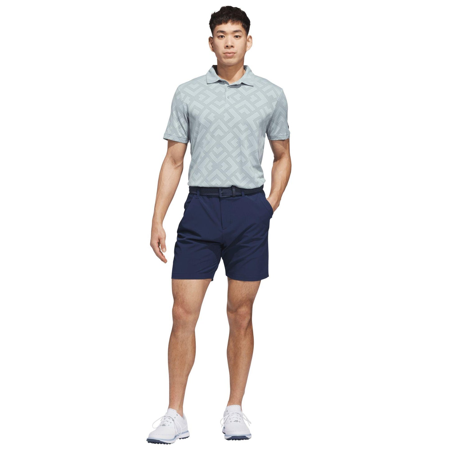 adidas Ultimate365 Jacquard Herrenpoloshirt green