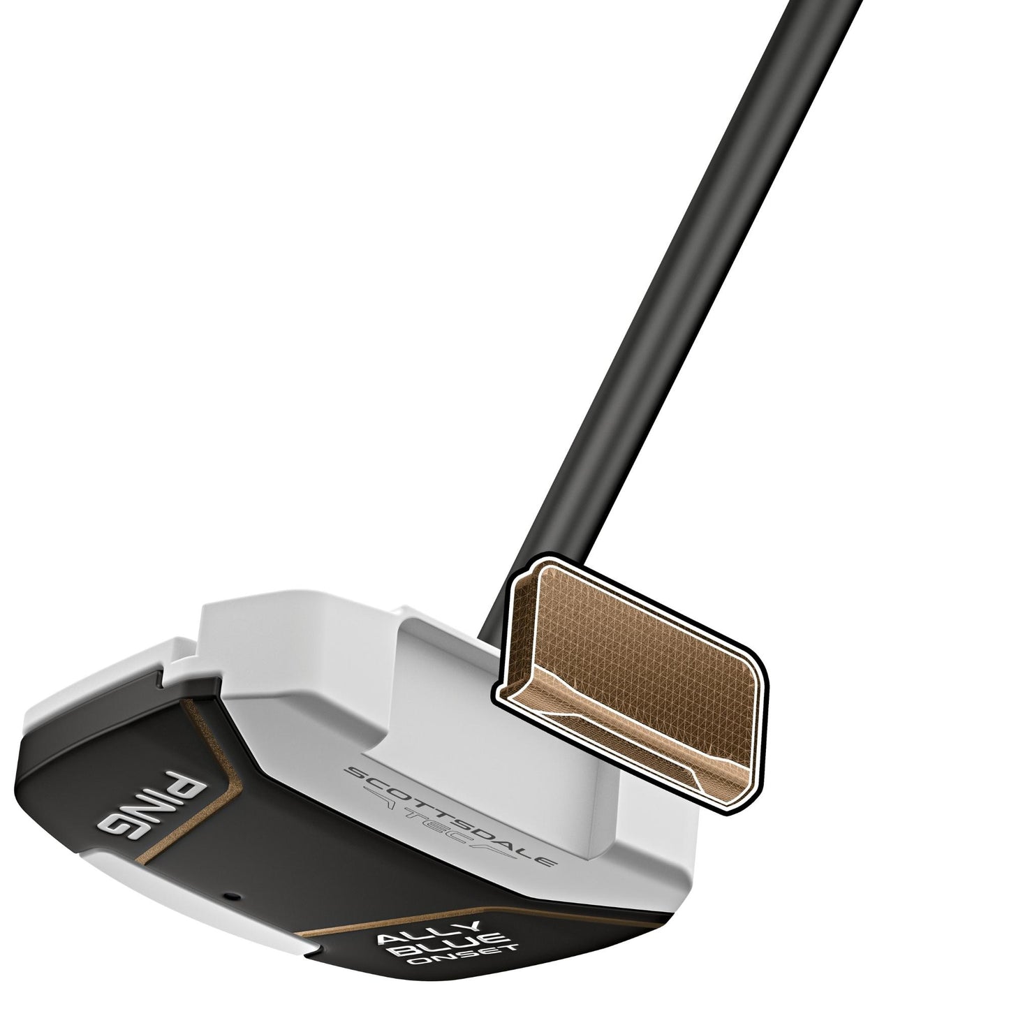 Ping Scottsdale Tec Ally Blue Onset Putter