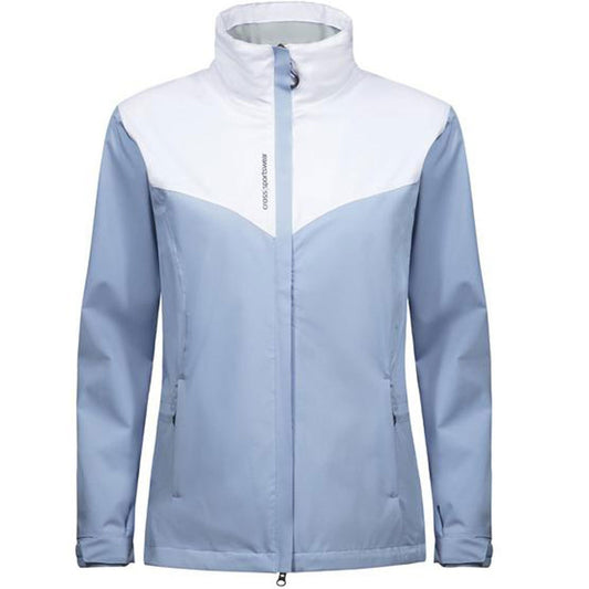 Cross W Cloud Regenjacke Damen Blue-Weiss