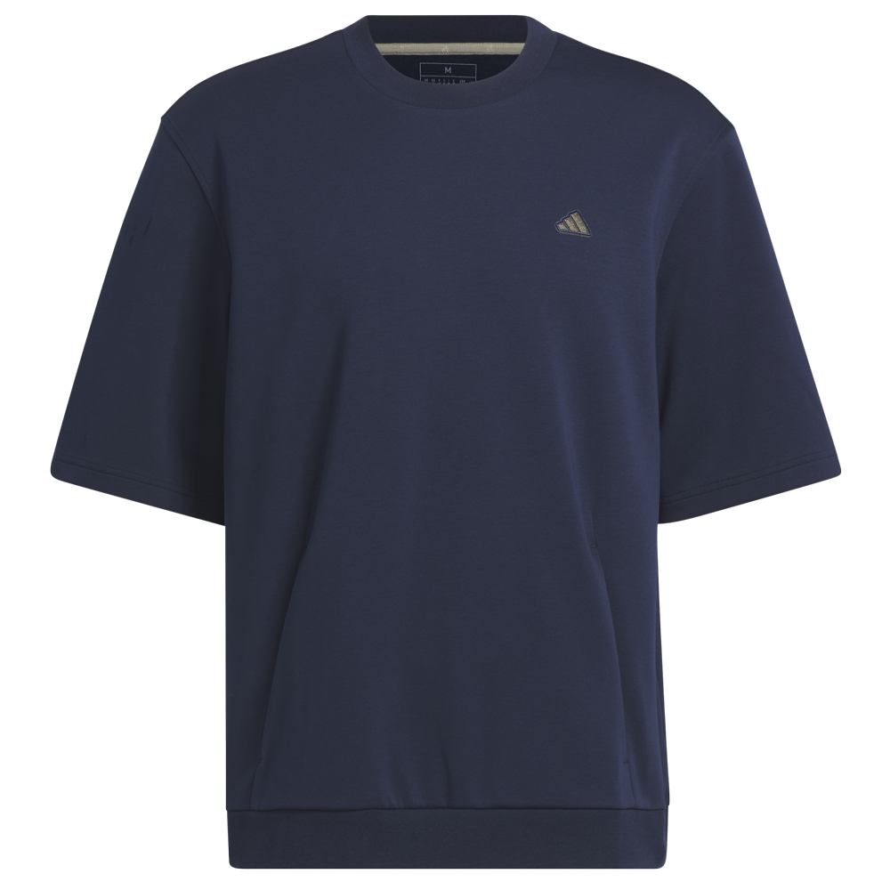Adidas Go-To Short Sleeve Herrengolfsweatshirt Navy