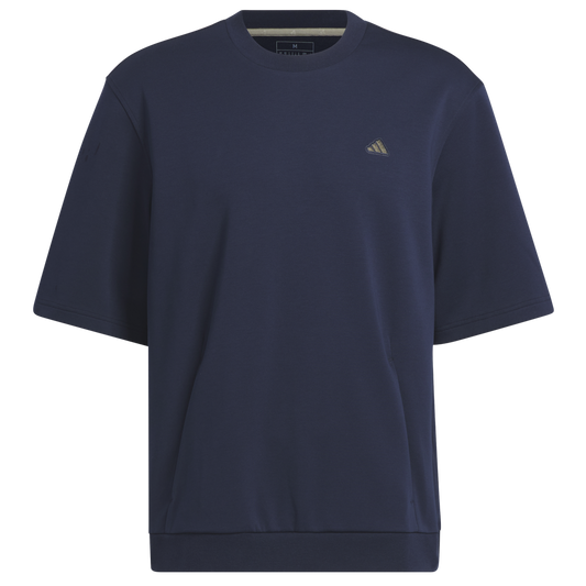 Adidas Go-To Short Sleeve Herrengolfsweatshirt Navy