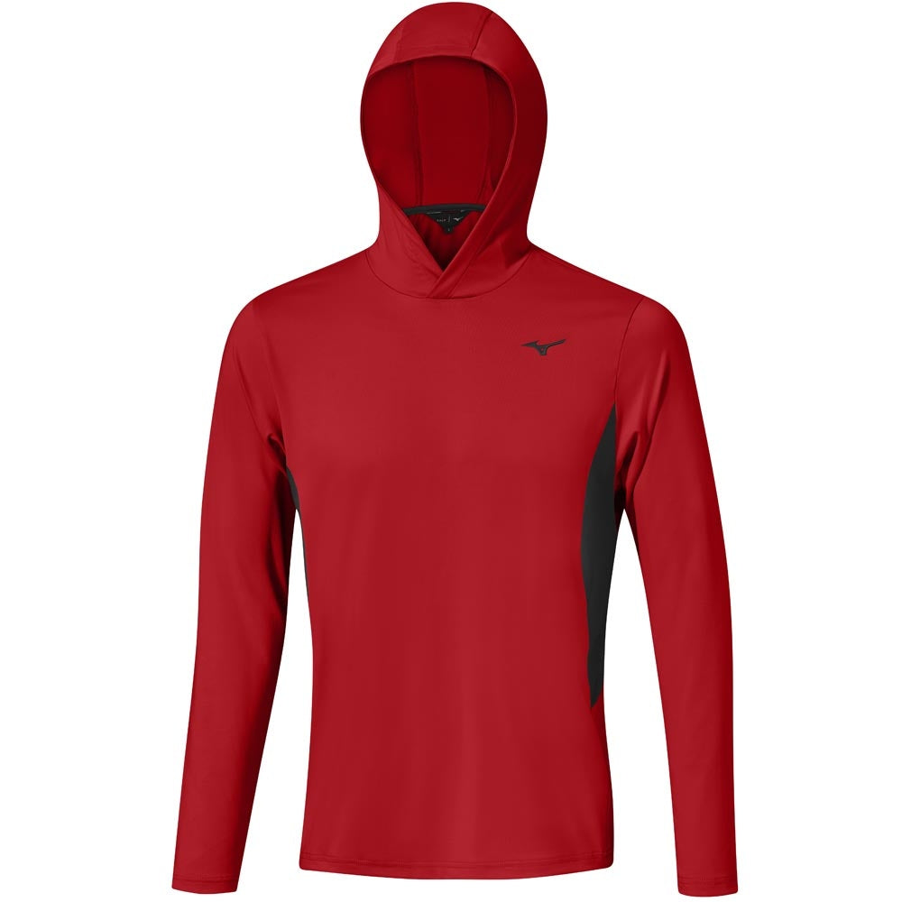 Mizuno G-Style Herrengolfhoodie Rot