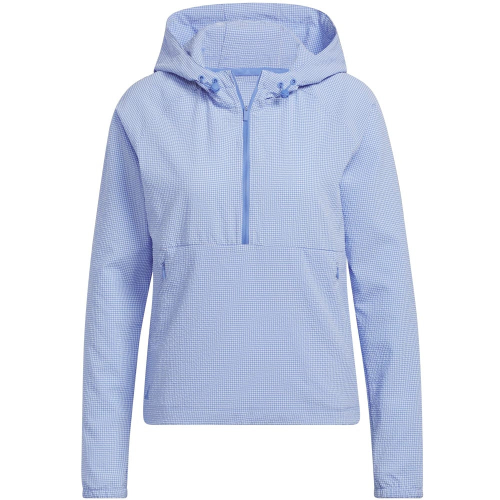 Adidas Searsucker Quarter Zip Damengolfhoodie