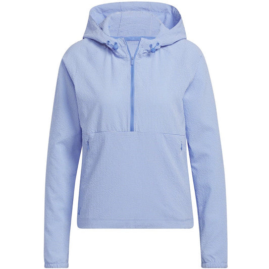 Adidas Searsucker Quarter Zip Damengolfhoodie