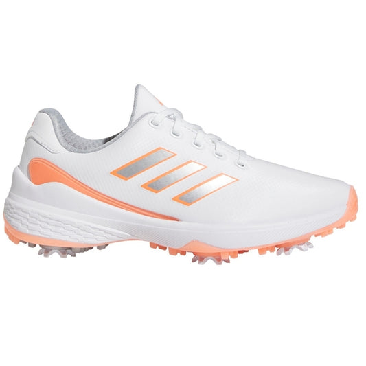 Adidas W ZG23 Damengolfschuhe Weiss-Orange