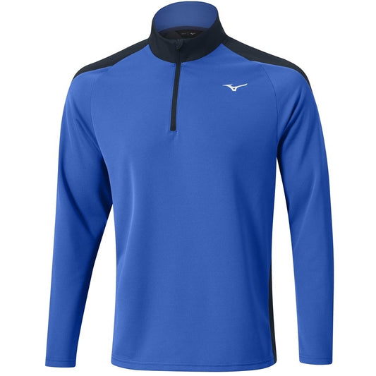 Mizuno Winter Breeze 1/4 Zip Golfpullover Herren Blue