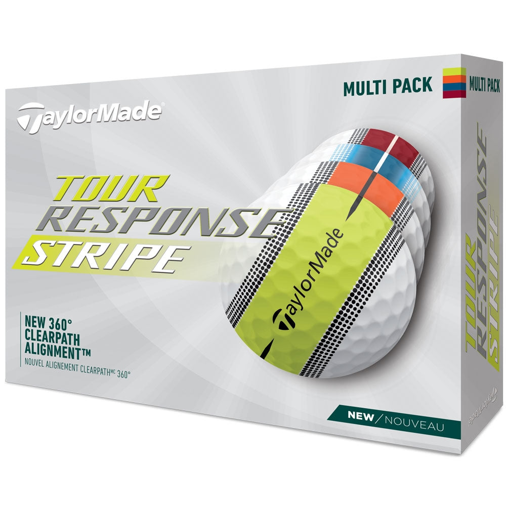 TaylorMade Tour Response Stripe Golfbälle