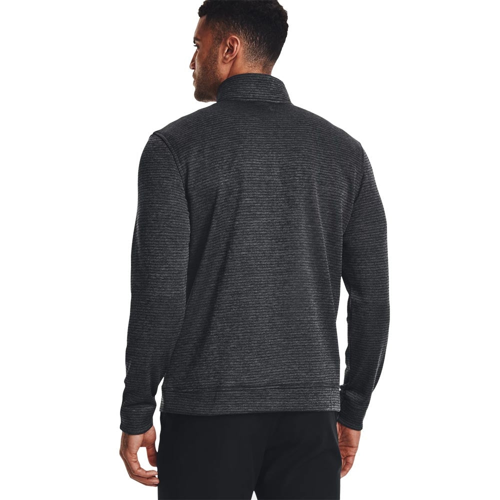 Under Armour UA Storm SweaterFleece QZ Herrengolfpullover Schwarz