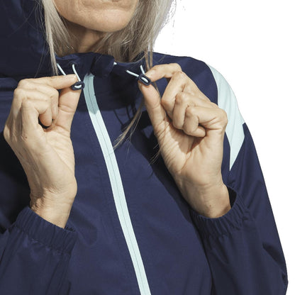 Adidas Rain Jacket Regenjacke Damen Navy-White