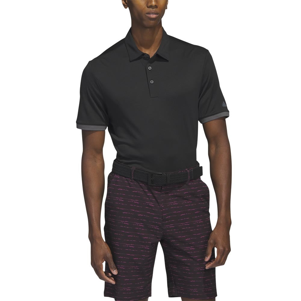 Adidas H.RDY Herrengolfpoloshirt Black