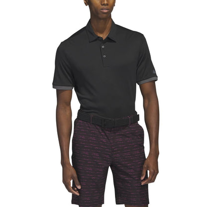 Adidas H.RDY Herrengolfpoloshirt Black