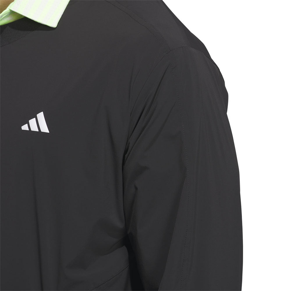 Adidas Ultimate365 Tour Wind Herrengolfpullover Schwarz