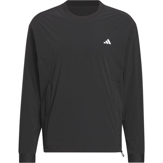 Adidas Ultimate365 Tour Wind Herrengolfpullover Schwarz