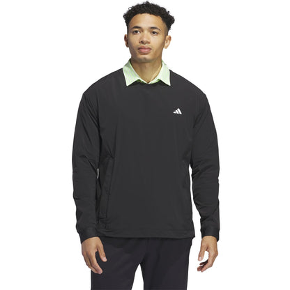 Adidas Ultimate365 Tour Wind Herrengolfpullover Schwarz