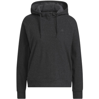 Adidas Go To Damengolfhoodie Schwarz Melange