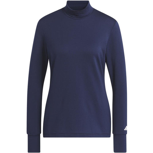 Adidas Cold Long Sleeve Mock Damengolfmock Navy