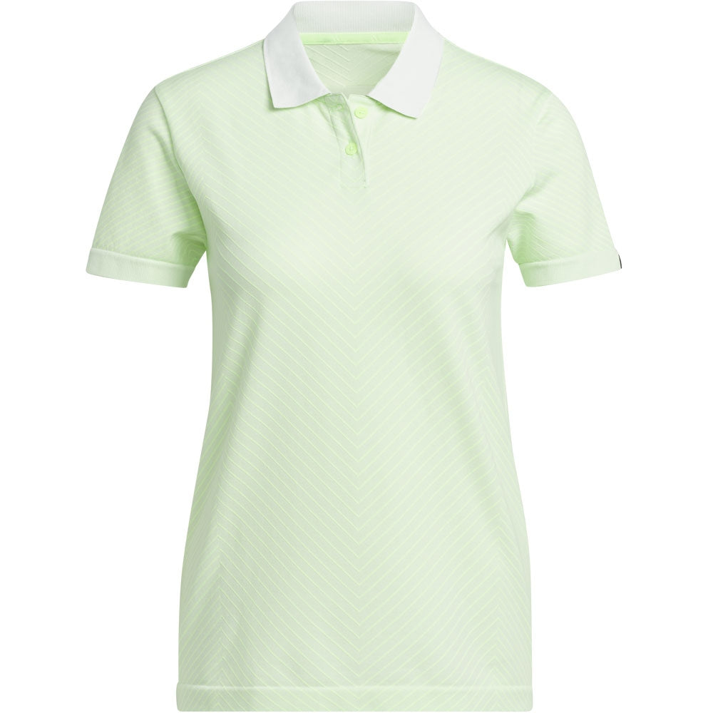 Adidas Ultimate365 Tour Primeknit Damengolfpoloshirt Jade